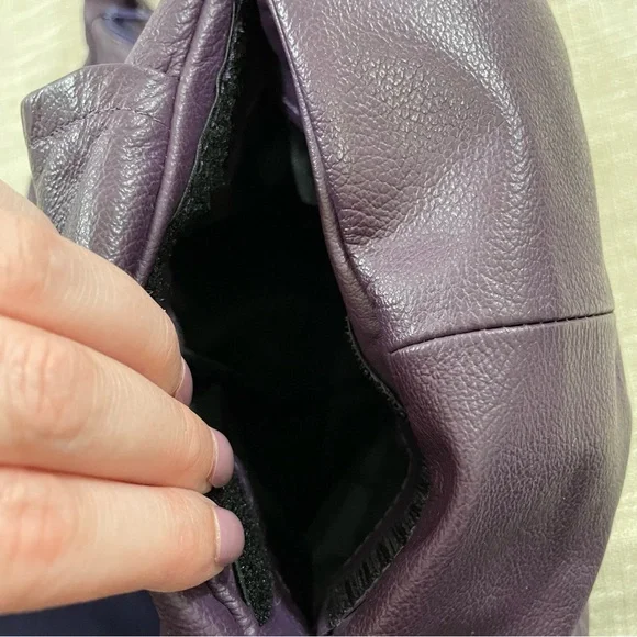 Ace Leather Goods Purple Leather Concealment Purse - Picture 3 of 9